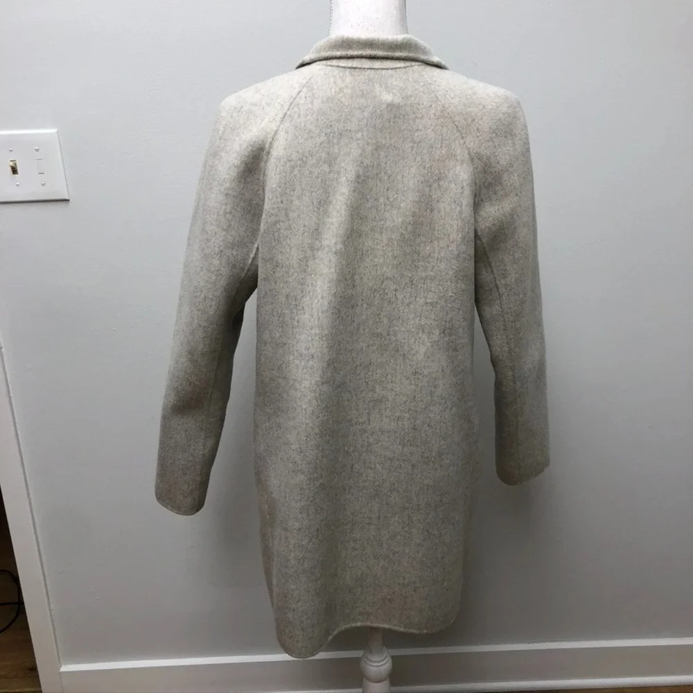 Vince Wool Coat Womens Small Gray Mid Length Outdoor Gorpcore Teacher Career‎